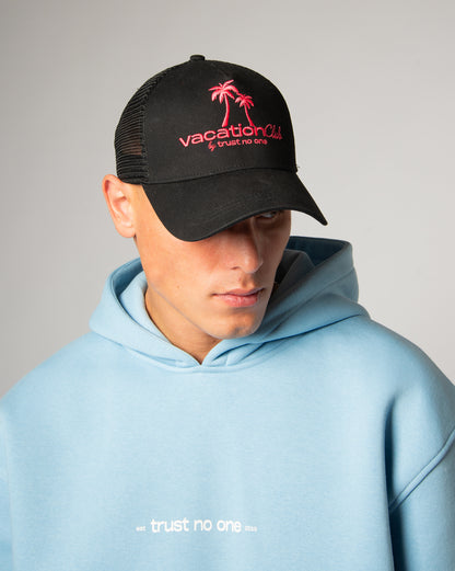 TNO Trucker Cap Vacation Club | black